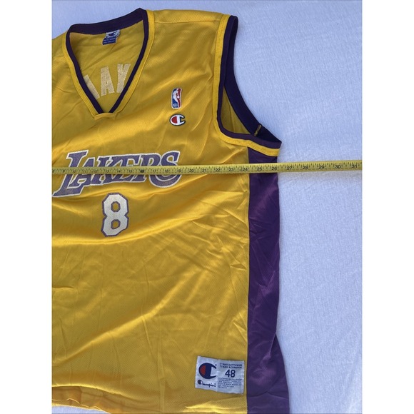 Vintage Los Angeles Lakers Jersey Kobe Bryant #8 Champion Jersey Y2K Sz XL - Picture 4 of 7